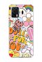 General Mobile Gm 21 Pro Compatible Smiling Face Daisy Printed Transparent Phone Case