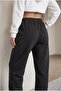 Women's Winter 3-Thread Fleece-Lined Baggy Leg Sweatpants - 6