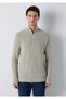 Half zip sweater stone gray - 4