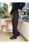 Giesto Straight Fit Striped Trousers Black - 3