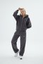Rise Collection Women's Zip Jacket Coal Grey - 6