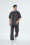 Rise Collection Men's Combed T-Shirt – Coal Grey - 3