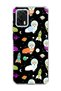 General Mobile Gm 21 Pro Compatible Astronaut Dog Printed Transparent Phone Case