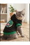 Dog Cat Winter Teddy Bear Clover Printed Sweatshirt