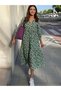 Rochie midi, verde