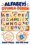 Wooden Turkish Alphabet 29 Letter Educational Puzzle – Learning the Alphabet, Matching Letters, Making Bultak - 3