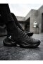 Ba0401 Laceless Comfortable High Sole Men's Sports Half Ankle Boots