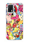 General Mobile Gm 21 Pro Compatible Comic Collage Printed Transparent Phone Case