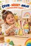Wooden Emotion Wheel – How I Feel, Learning Facial Expressions and Emotions, Educational Children's Toy - 2