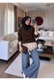 Long Lace Soft Women's Knitwear Cardigan - 4