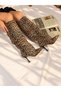 Venice Leopard Leather Extra Wide Toe Boot with Thin Heel - 3