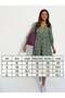 Rochie midi, verde - 4