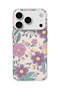 iPhone 18 Pro Max Compatible Lilac Flower Pastel Printed Transparent Phone Case