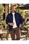 Valenza Relaxed Fit Polo Collar Buttoned Men's Knitwear Cardigan - 5