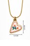 Steel Vintage Heart Flower Necklace - 2