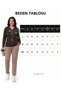 Nergiz Combed Cotton Women's Large Size Long Sleeve Comfortable Fit Blouse - 5