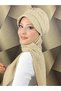 Tesettür Silver Crystal Stone Headband Hat - 2