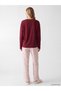 Ozmarka New Season Pink Printed Women's Pajama Set - 4