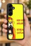 Samsung Galaxy S25 Plus Compatible Printed, Matte Black, Soft Silicone, Protective, Shock-Absorbing Cover, Case - 6