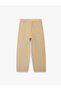 Tie-Waist Pocketed Barrel Pants - 4