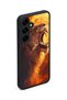 Samsung Galaxy S25 Plus Compatible Printed, Matte Black, Soft Silicone, Protective, Shock-Absorbing Cover, Case - 4