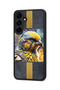 Samsung Galaxy S25 Plus Compatible Printed, Matte Black, Soft Silicone, Protective, Shock-Absorbing Cover, Case - 3