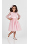female child dress female child buckle dress train dress