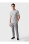 Vizyon New Season Gray Crew Neck Printed Men's T-Shirt - 2