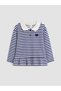 Esvab • Modern & Distinctive Striped Ruffled Girls' Set - 2