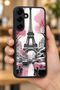 Samsung Galaxy S25 Plus Compatible Printed, Matte Black, Soft Silicone, Protective, Shock-Absorbing Cover, Case - 6