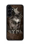 Samsung Galaxy S25 Plus Compatible Printed, Matte Black, Soft Silicone, Protective, Shock-Absorbing Cover, Case
