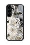 Samsung Galaxy S25 Plus Compatible Printed, Matte Black, Soft Silicone, Protective, Shock-Absorbing Cover, Case
