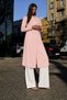 Women's Long Hijab Tunic Comfortable Powder Shirt