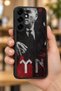 Samsung Galaxy S25 Plus Compatible Printed, Matte Black, Soft Silicone, Protective, Shock-Absorbing Cover, Case - 6
