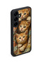 Samsung Galaxy S25 Plus Compatible Printed, Matte Black, Soft Silicone, Protective, Shock-Absorbing Cover, Case - 4