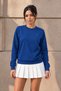 Women's Long Sleeve Comfort Loose 3' Sweatshirt - 2