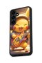 Samsung Galaxy S25 Plus Compatible Printed, Matte Black, Soft Silicone, Protective, Shock-Absorbing Cover, Case - 5