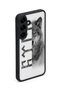 Samsung Galaxy S25 Plus Compatible Printed, Matte Black, Soft Silicone, Protective, Shock-Absorbing Cover, Case - 4