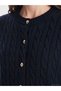 Rmz Gi̇yi̇m Farkiyla Hair Braid Embroidered Women's Knitwear Cardigan - 2