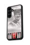 Samsung Galaxy S25 Plus Compatible Printed, Matte Black, Soft Silicone, Protective, Shock-Absorbing Cover, Case - 5