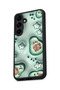 Samsung Galaxy S25 Plus Compatible Printed, Matte Black, Soft Silicone, Protective, Shock-Absorbing Cover, Case - 5