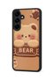 Samsung Galaxy S25 Plus Compatible Printed, Matte Black, Soft Silicone, Protective, Shock-Absorbing Cover, Case - 3