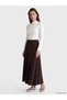 Esvab • Modern & Distinctive A-Line Skirt with Waist Drawstring