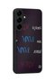Samsung Galaxy S25 Plus Compatible Printed, Matte Black, Soft Silicone, Protective, Shock-Absorbing Cover, Case - 2