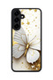 Samsung Galaxy S25 Plus Compatible Printed, Matte Black, Soft Silicone, Protective, Shock-Absorbing Cover, Case