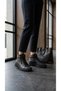 8575 black genuine leather comfort women's boot - 3