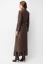 Women's Leather Trench Coat |   Long and Stylish Trench Model - 6
