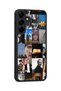 Samsung Galaxy S25 Plus Compatible Printed, Matte Black, Soft Silicone, Protective, Shock-Absorbing Cover, Case - 2