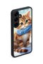 Samsung Galaxy S25 Plus Compatible Printed, Matte Black, Soft Silicone, Protective, Shock-Absorbing Cover, Case - 4