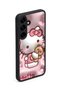 Samsung Galaxy S25 Plus Compatible Printed, Matte Black, Soft Silicone, Protective, Shock-Absorbing Cover, Case - 4
